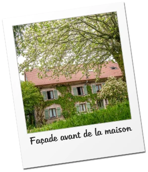 Façade avant de la maison