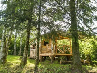 grande cabane au gîte de la retorderie