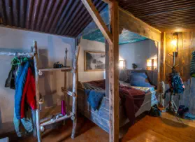 chambre cabane au gîte de la Retorderie