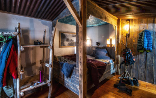 chambre cabane, gîte de la retorderie