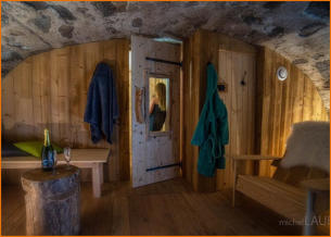 Sauna, cave voûtée, bien-être, vosges